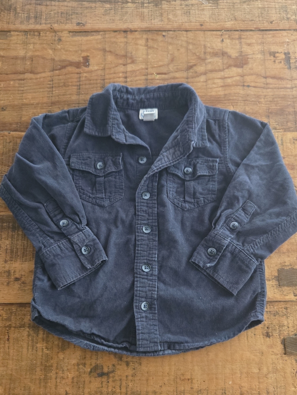 Take 50% Off Old Navy Kids Corduroy Button-Down Shirt 3T & 5T